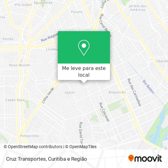 Cruz Transportes mapa
