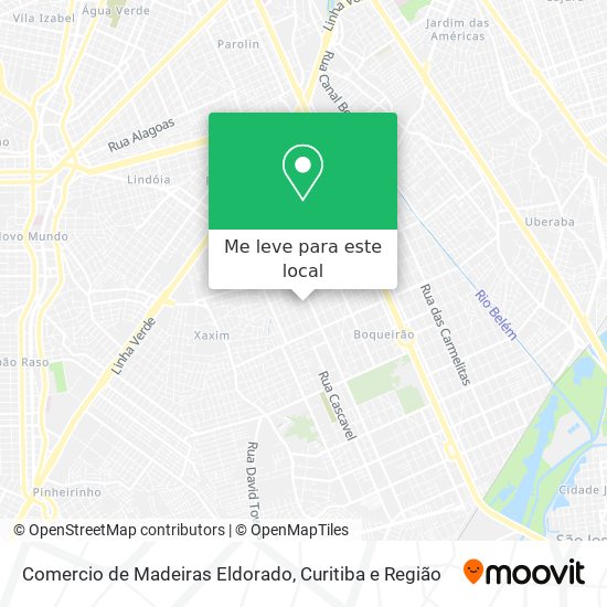 Comercio de Madeiras Eldorado mapa