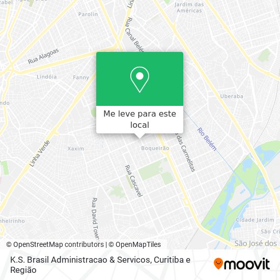 K.S. Brasil Administracao & Servicos mapa