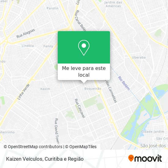 Kaizen Veículos mapa