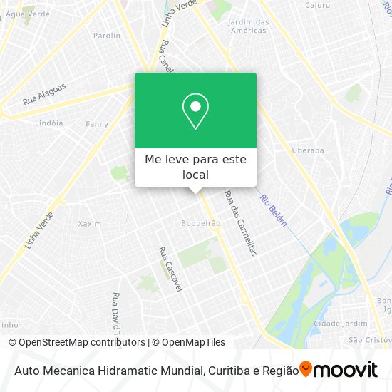 Auto Mecanica Hidramatic Mundial mapa