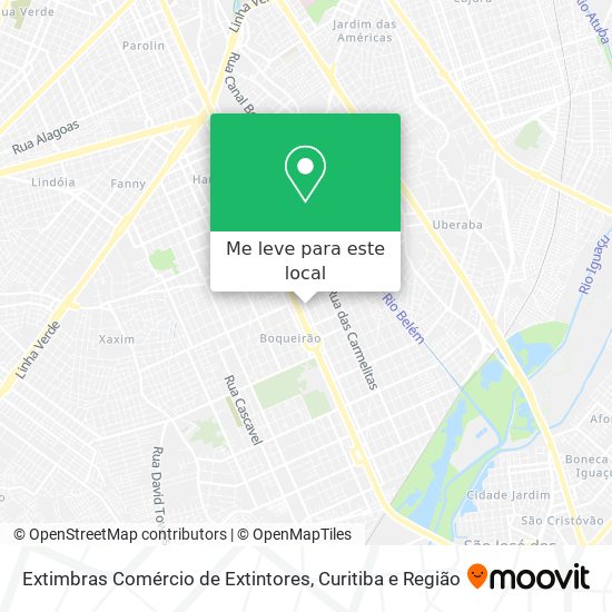 Extimbras Comércio de Extintores mapa