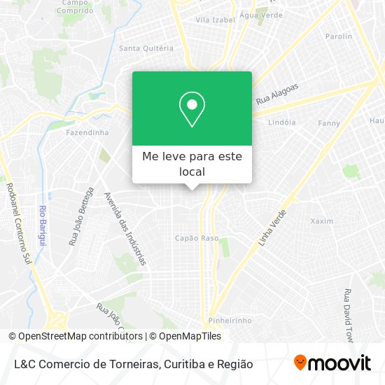 L&C Comercio de Torneiras mapa