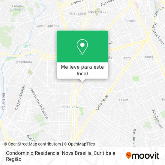 Condominio Residencial Nova Brasilia mapa
