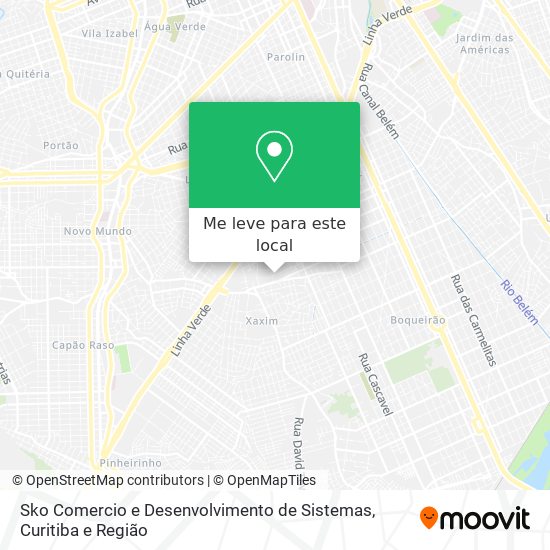 Sko Comercio e Desenvolvimento de Sistemas mapa