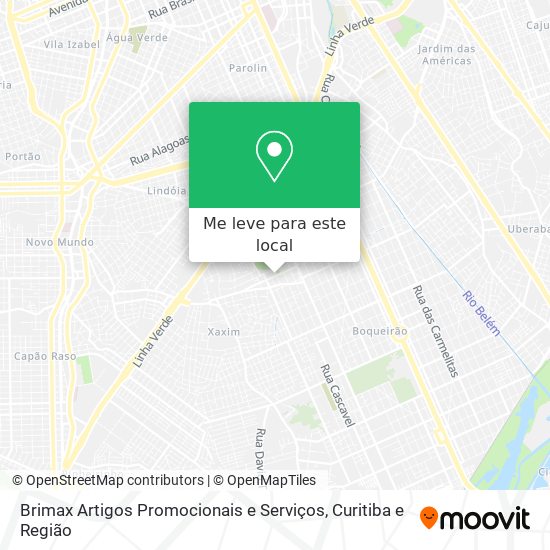Brimax Artigos Promocionais e Serviços mapa