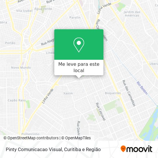 Pinty Comunicacao Visual mapa