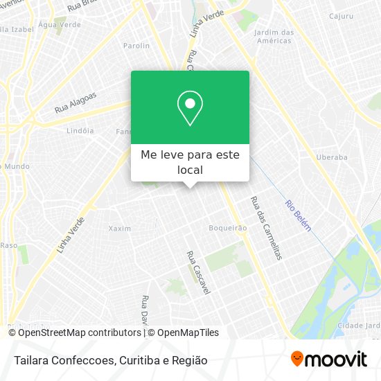 Tailara Confeccoes mapa