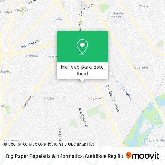 Big Paper Papelaria & Informatica mapa