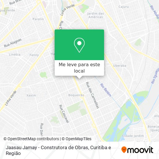 Jaasau Jamay - Construtora de Obras mapa
