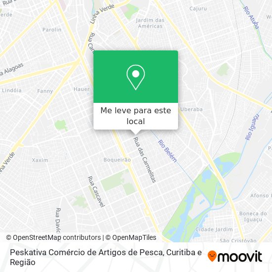 Peskativa Comércio de Artigos de Pesca mapa