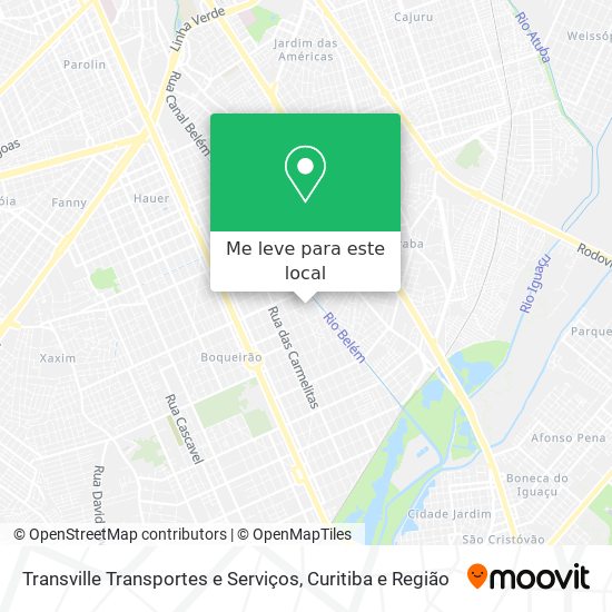 Transville Transportes e Serviços mapa