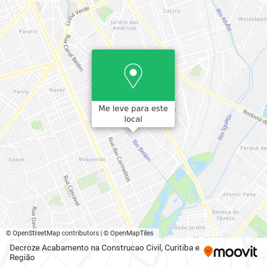 Decroze Acabamento na Construcao Civil mapa