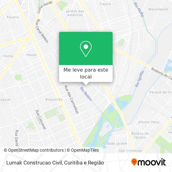 Lumak Construcao Civil mapa