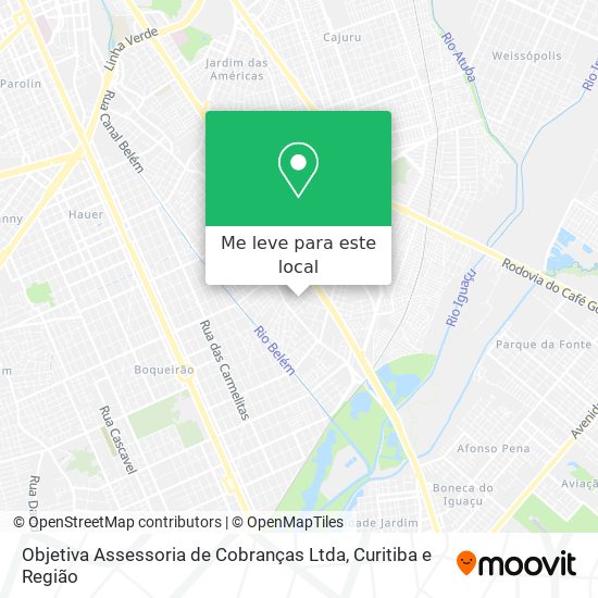Objetiva Assessoria de Cobranças Ltda mapa