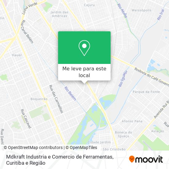 Mdkraft Industria e Comercio de Ferramentas mapa