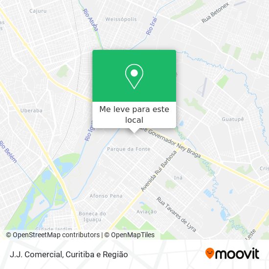 J.J. Comercial mapa