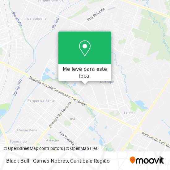 Black Bull - Carnes Nobres mapa