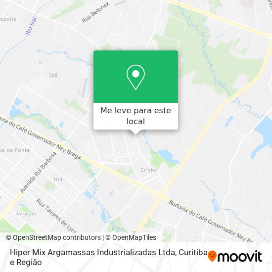 Hiper Mix Argamassas Industrializadas Ltda mapa