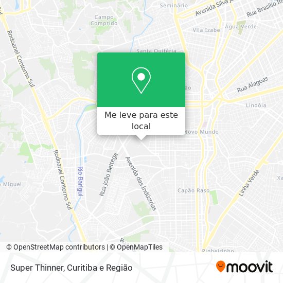 Super Thinner mapa