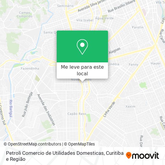 Petroli Comercio de Utilidades Domesticas mapa