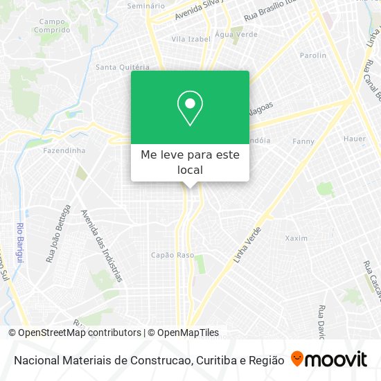 Nacional Materiais de Construcao mapa