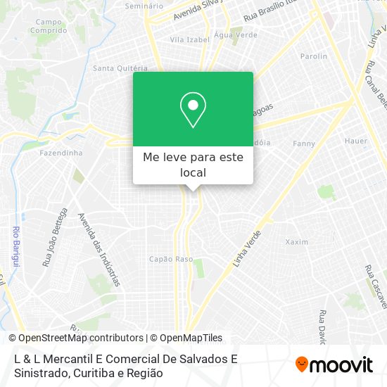L & L Mercantil E Comercial De Salvados E Sinistrado mapa