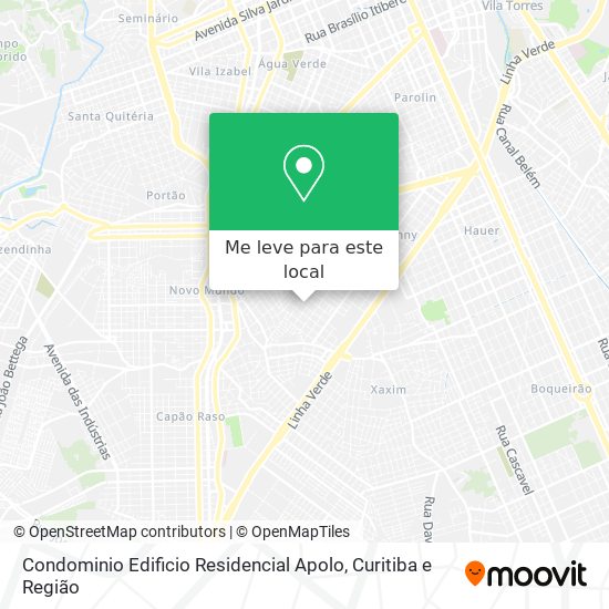 Condominio Edificio Residencial Apolo mapa