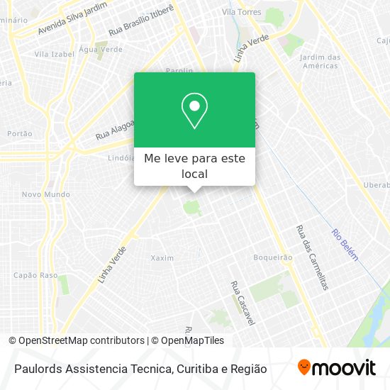 Paulords Assistencia Tecnica mapa