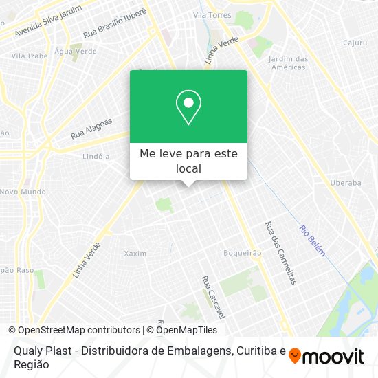 Qualy Plast - Distribuidora de Embalagens mapa