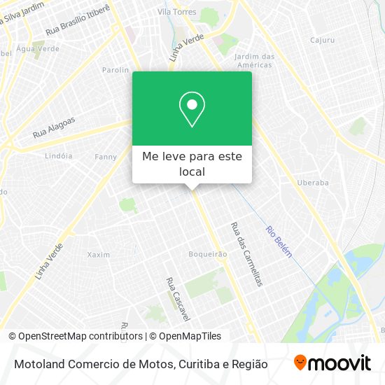 Motoland Comercio de Motos mapa