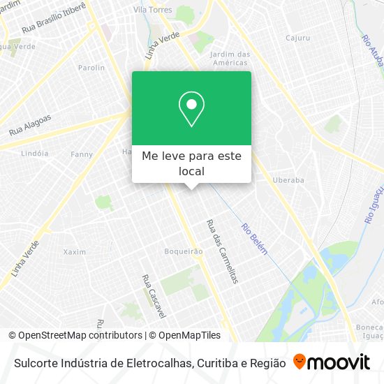 Sulcorte Indústria de Eletrocalhas mapa