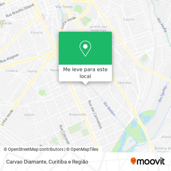 Carvao Diamante mapa
