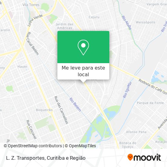 L. Z. Transportes mapa