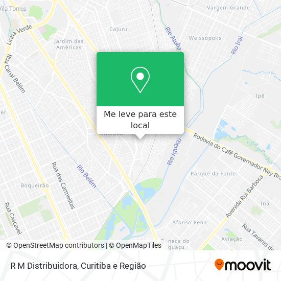R M Distribuidora mapa