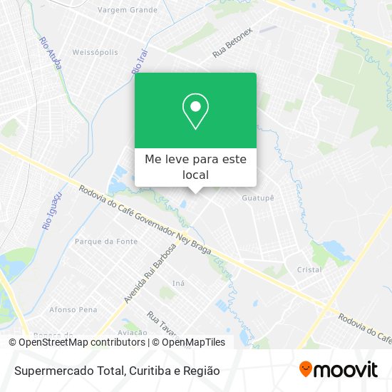 Supermercado Total mapa