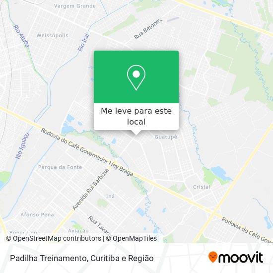 Padilha Treinamento mapa