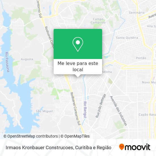 Irmaos Kronbauer Construcoes mapa