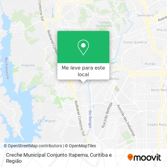 Creche Municipal Conjunto Itapema mapa