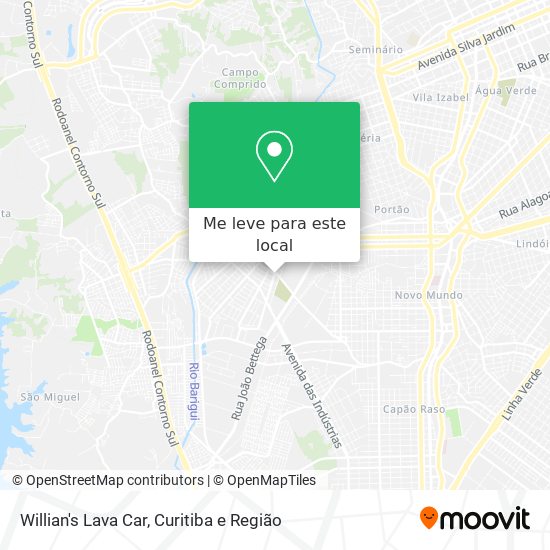 Willian's Lava Car mapa