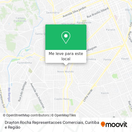 Drayton Rocha Representacoes Comerciais mapa