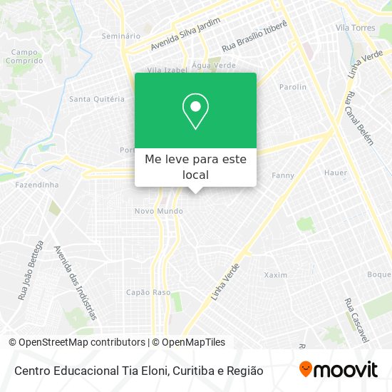 Centro Educacional Tia Eloni mapa