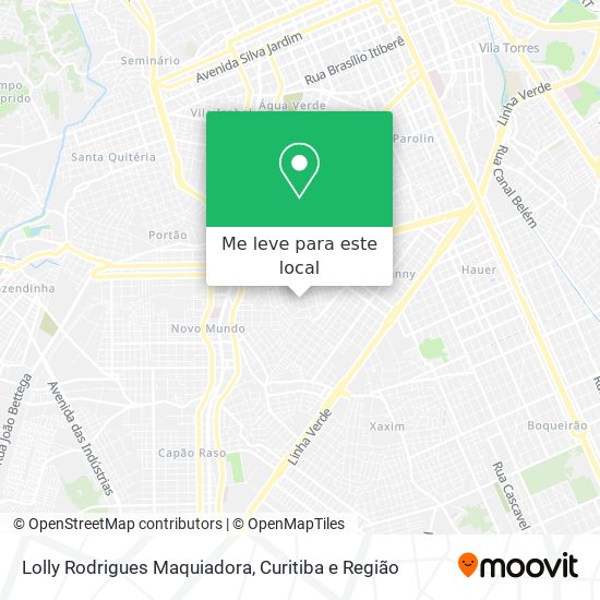 Lolly Rodrigues Maquiadora mapa
