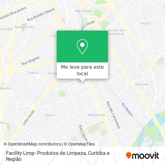 Facility Limp- Produtos de Limpeza mapa