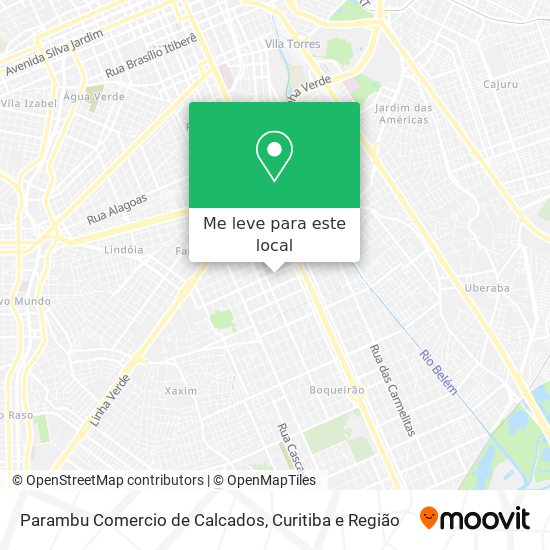 Parambu Comercio de Calcados mapa