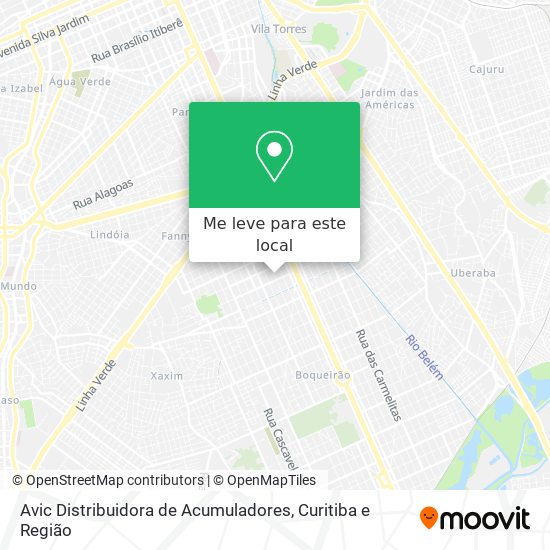 Avic Distribuidora de Acumuladores mapa