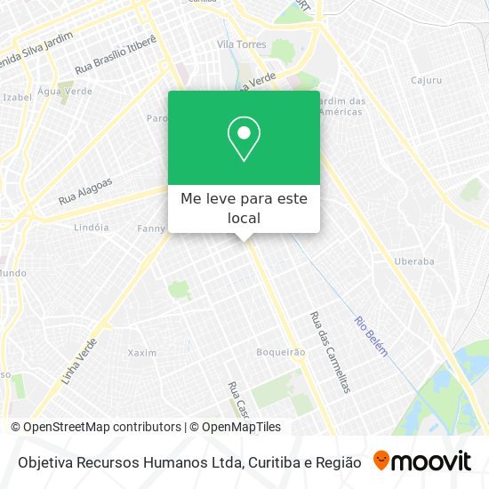 Objetiva Recursos Humanos Ltda mapa