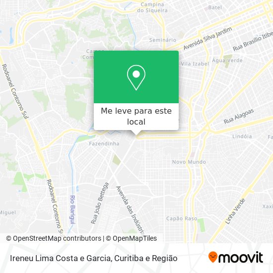 Ireneu Lima Costa e Garcia mapa