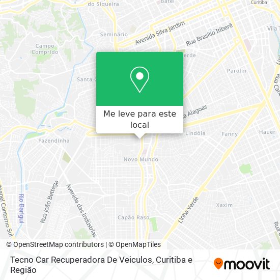 Tecno Car Recuperadora De Veiculos mapa