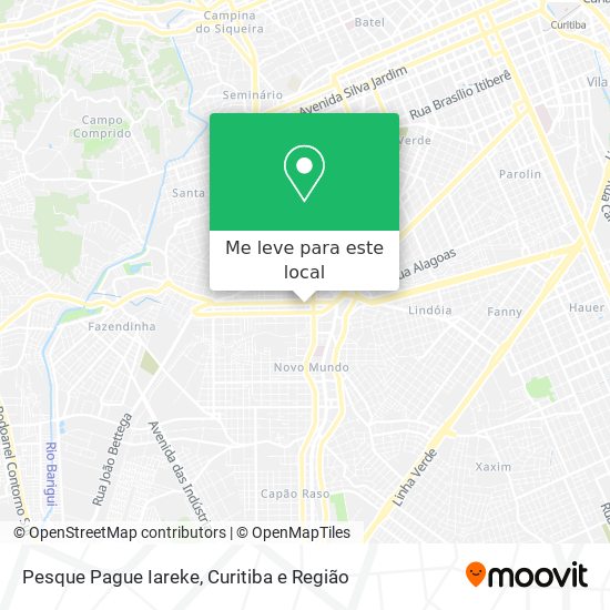 Pesque Pague Iareke mapa